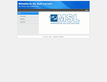 Tablet Screenshot of msl.fr